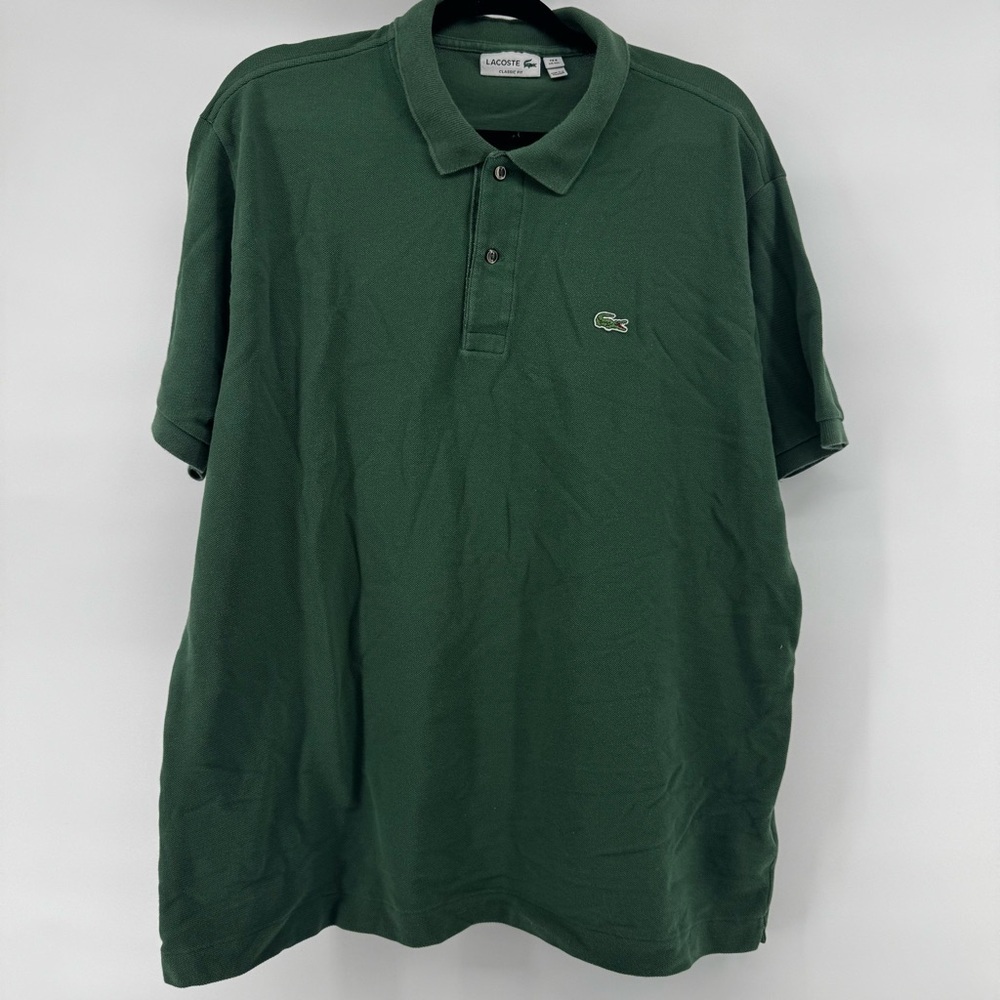 Lacoste Men's Polo Shirt in Forest Green